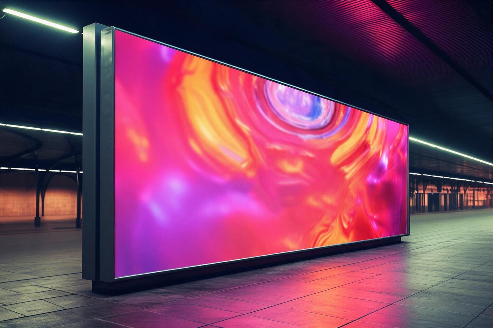 Backlit PVC Banner