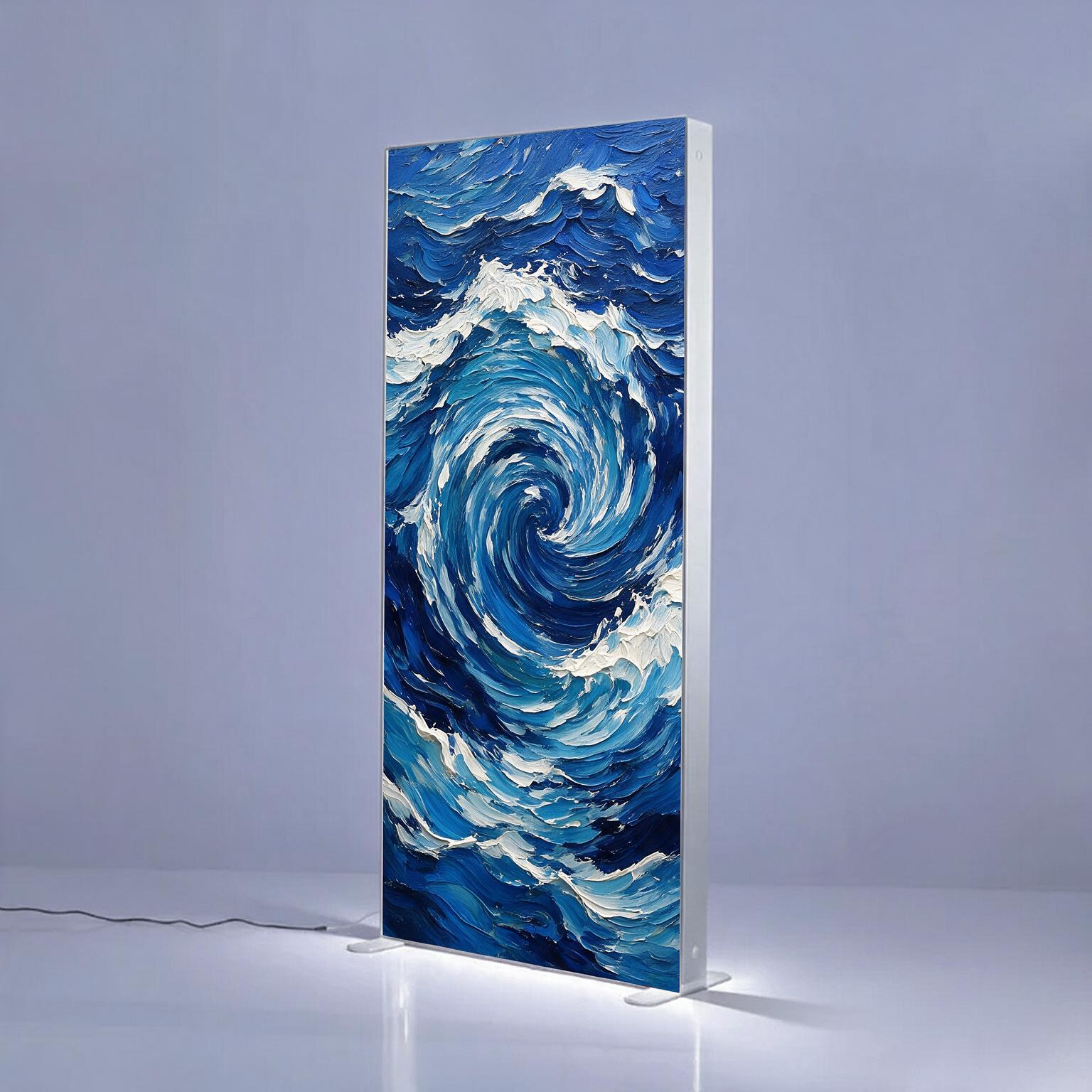 Freestanding SEG Lightbox Display (1m x 2m)